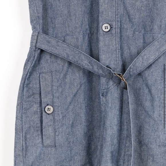 A.P.C Chambray Romper - Picture 5 of 8
